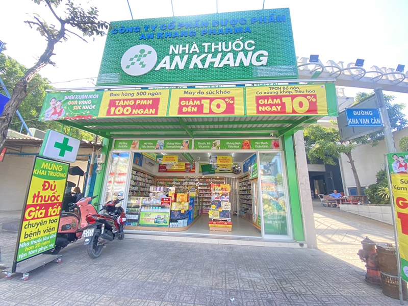 Nhà thuốc An Khang tại 622 Kha Vạn Cân, Phường Hiệp Bình, Thành phố Hồ Chí Minh, Việt Nam